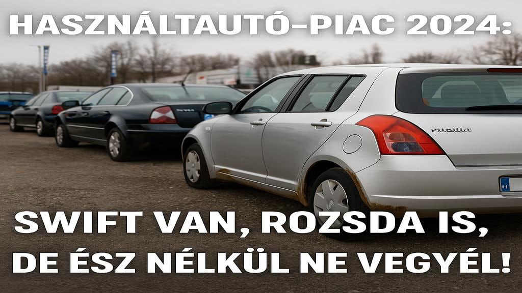 Használtautó piac 2024