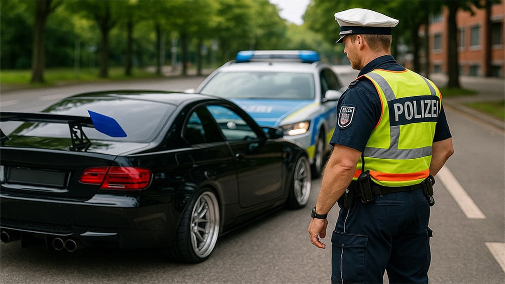 Tuningellenes razzia Németországban