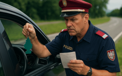 Az osztrák rendőr, a légfrissítő