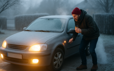 A mágikus pillanat, amikor először beindul a téli reggelen